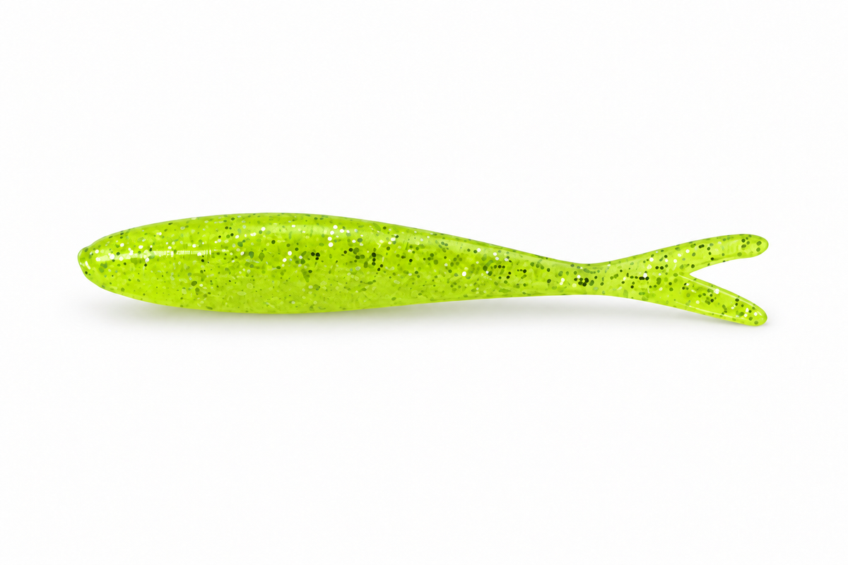 "Chartreuse Crush" 3.5" Twitch Fluke